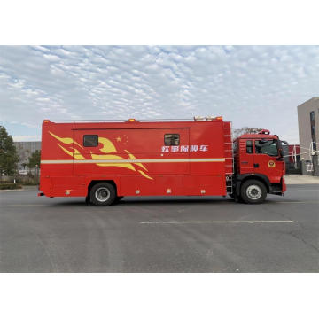 Servicio de emergencia de cocción de comida rápida móvil camión de comedor